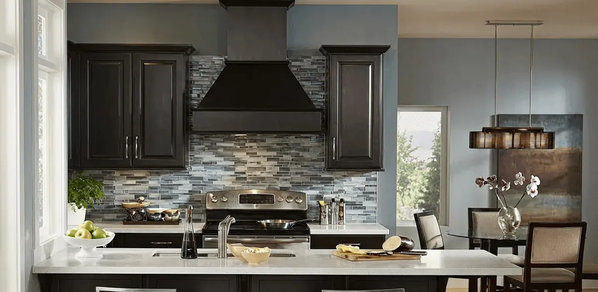 Kitchen cabinet painting and refinishing in a modern kitchen in Boise, ID
